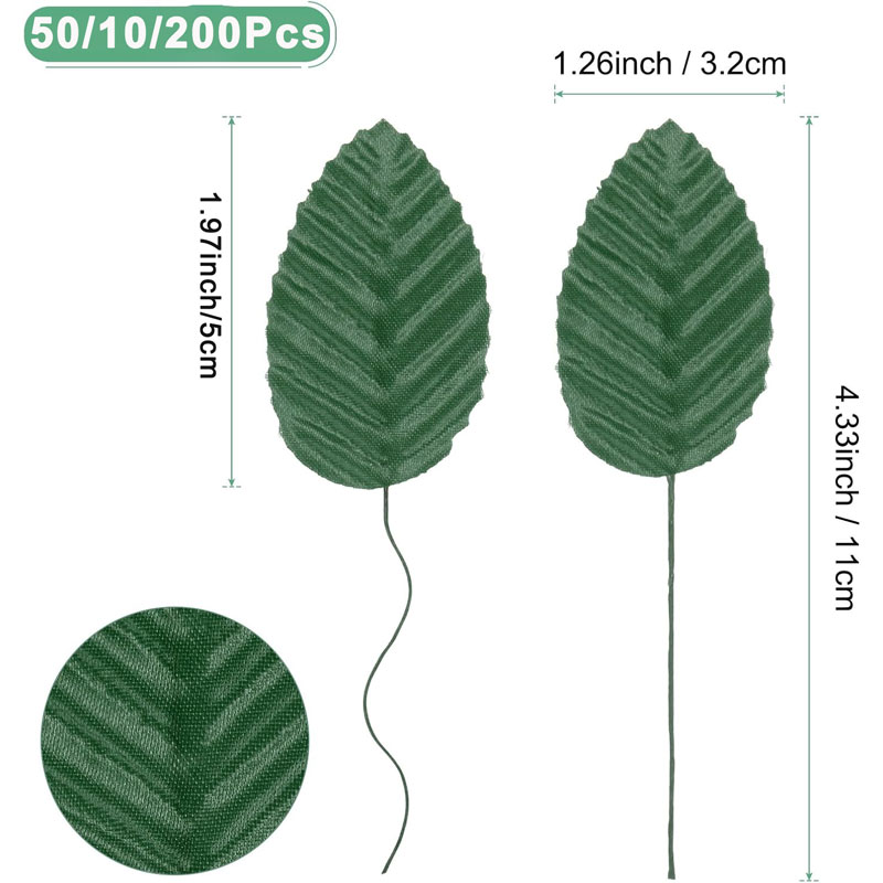 50/100/200Pcs Artificial Silk  - Florist Supply Bulk review and price