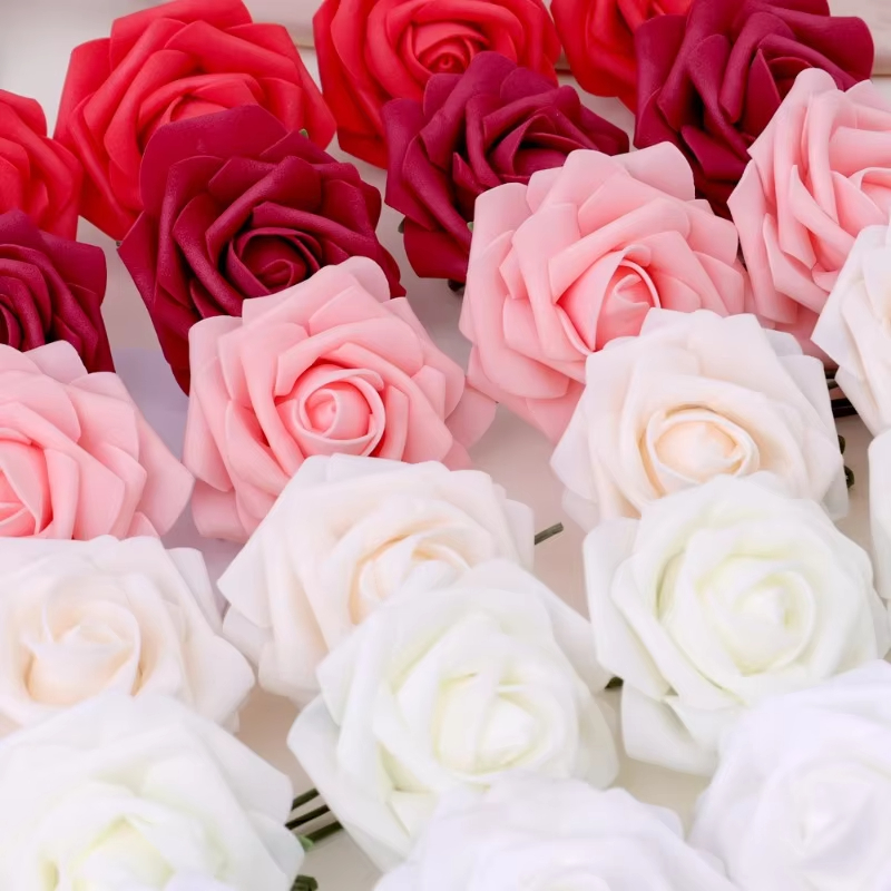 50/5PCS Artificial Foam Rose F - Florist Supply Bulk review and price