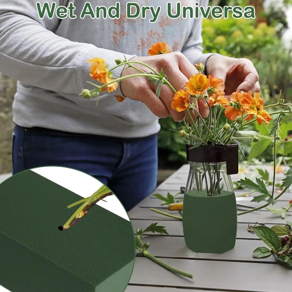 Green Flower Arrangement Foam  - Bouquet Holder Foam review and price