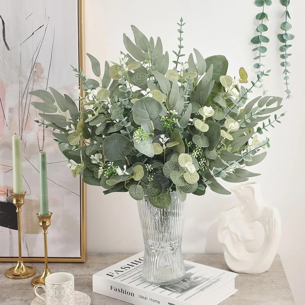 20pcs Eucalyptus Leaves Stems  - Florist Supply Bulk review and price