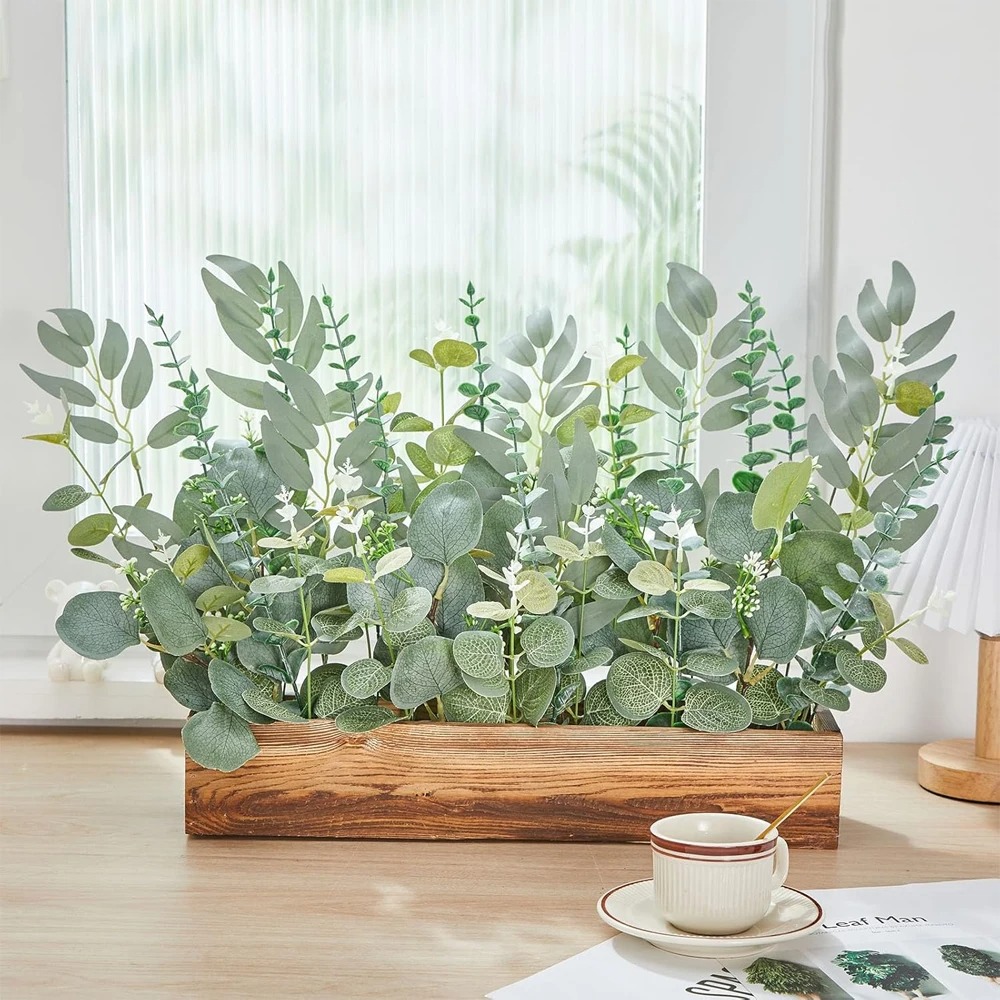 20pcs Eucalyptus Leaves Stems  - Florist Supply Bulk review and price