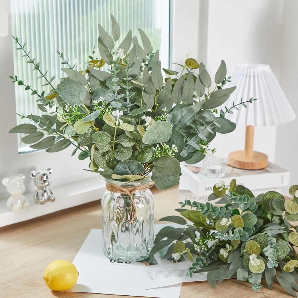 20pcs Eucalyptus Leaves Stems  - Florist Supply Bulk review and price