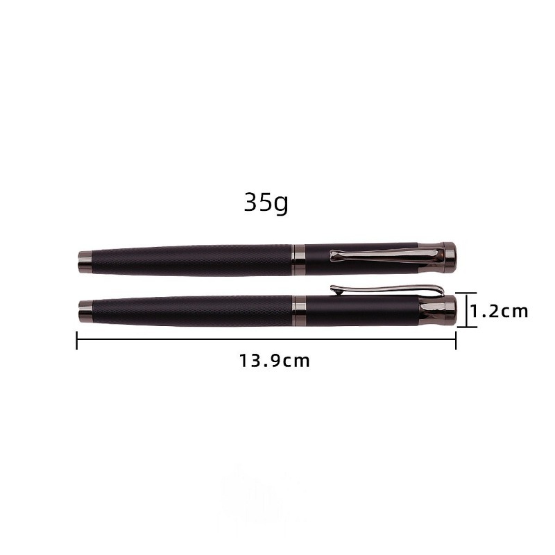 High End Metal Gel Signature P - Pentel Pen Energel review and price