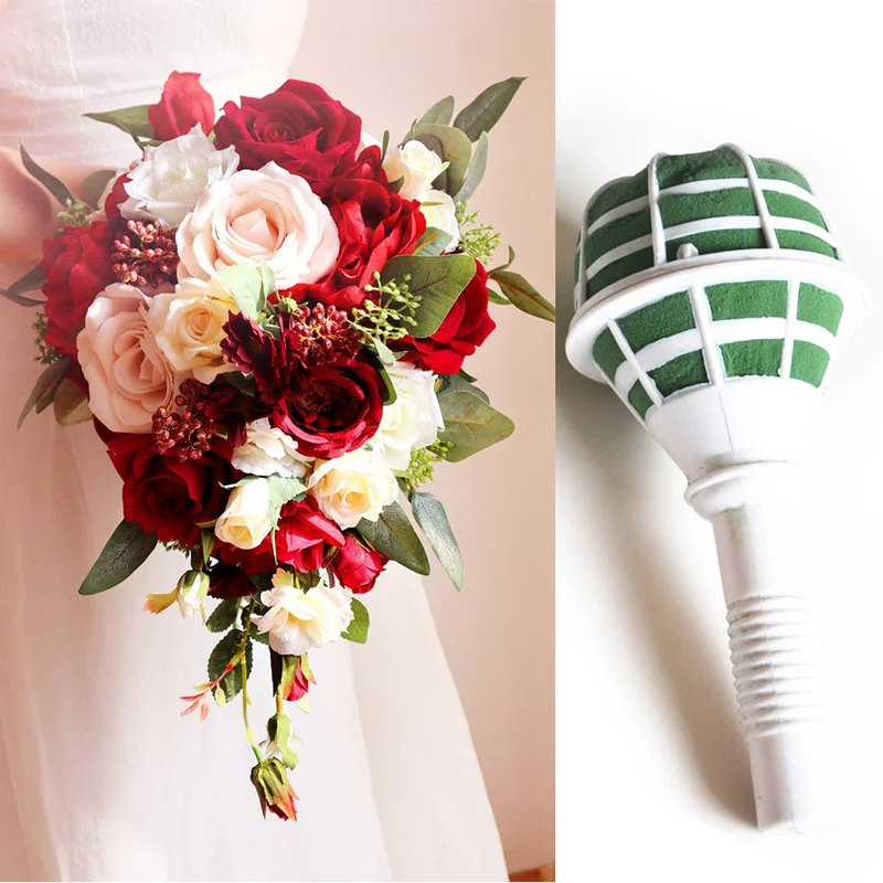 yes1/3Pcs Deluxe Bouquet Holde - Bouquet Holder Foam review and price