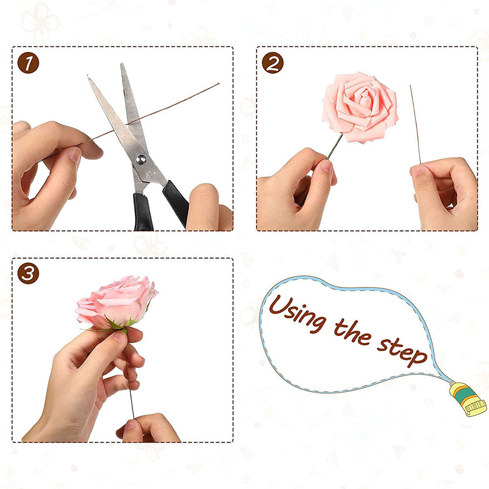 50pcs/lot 26# 0.45mm Floral St - Florist Supply Bulk review and price