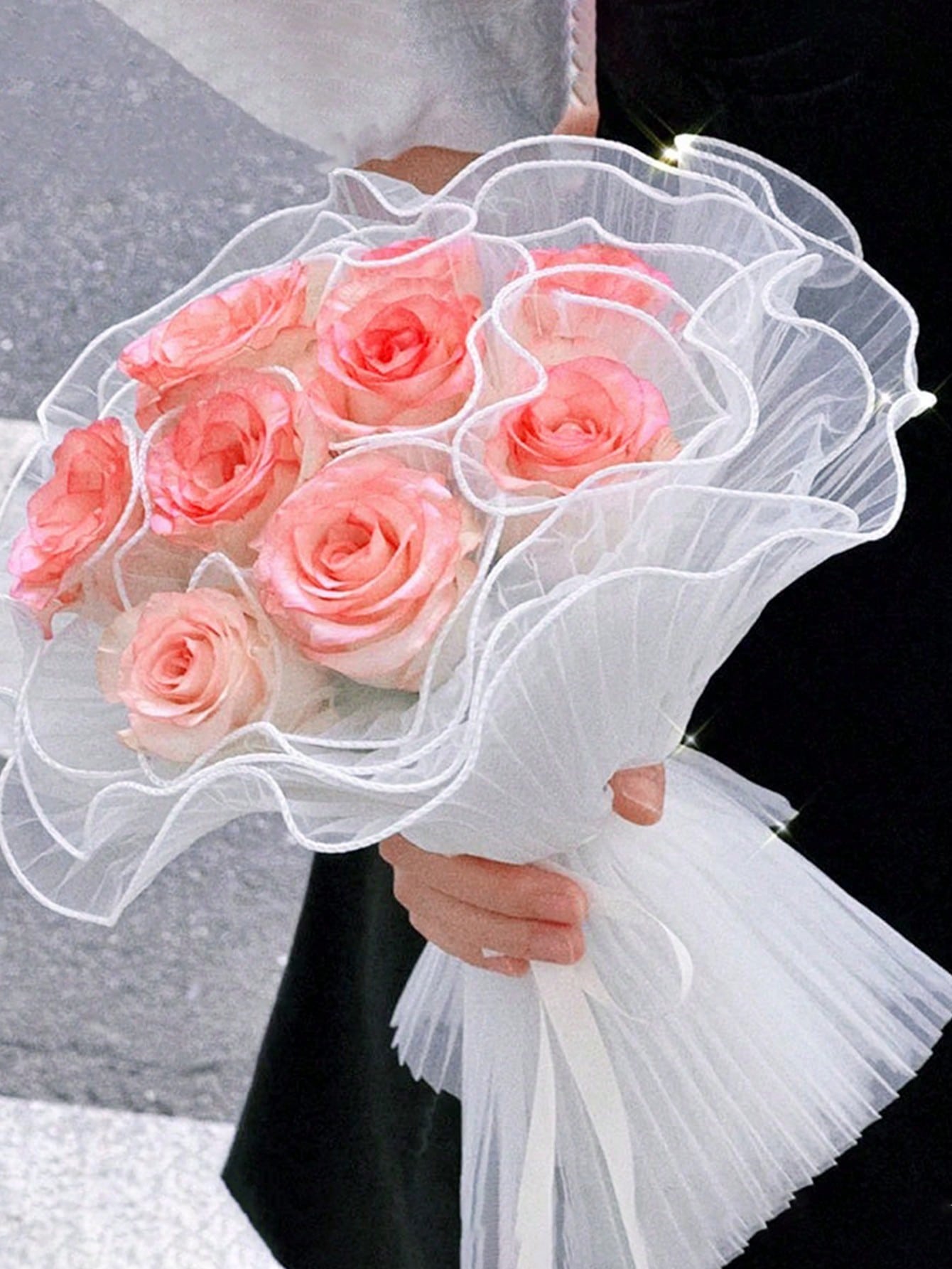 4Yards Faux Pearl Edge Flower  - Supply For Florist review and price