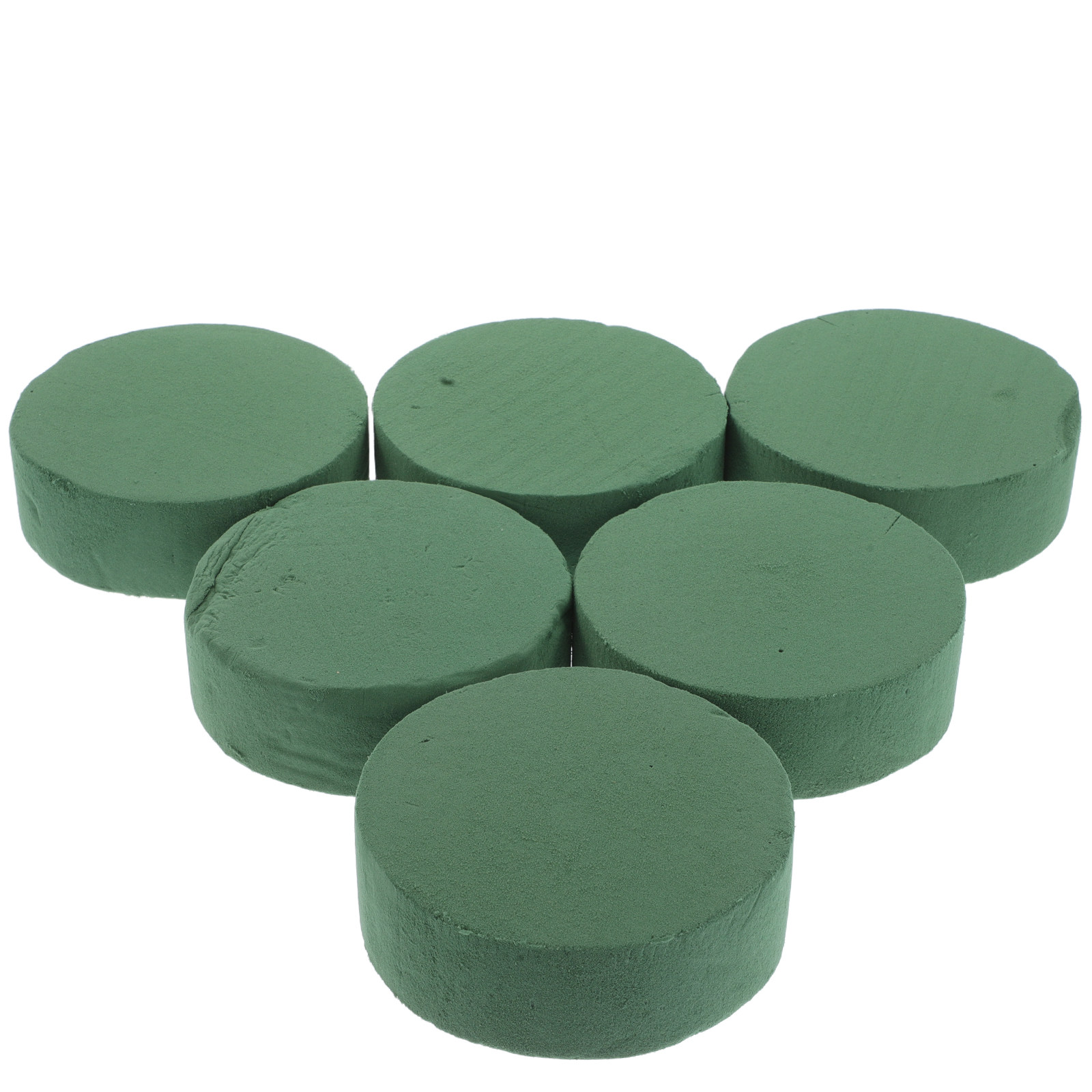 6Pcs Round Floral Foam Blocks  - Supply For Florist review and price